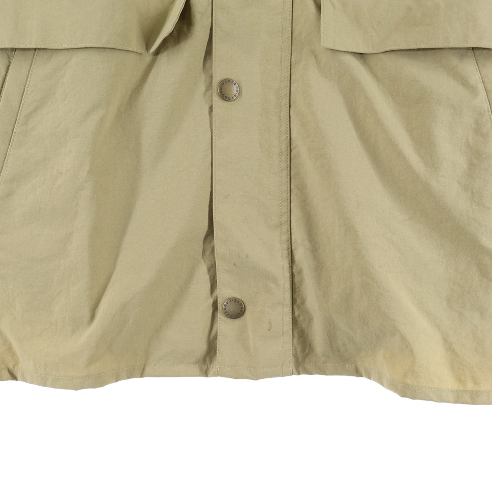 Barbour(バブアー) コーデュロイ カラー切り替え ジップアップ フィッシングジャケット ブラウン 2101023