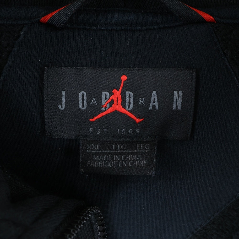 NIKE(ナイキ) ×PARIS SAINT-GERMAIN JORDAN FULLZIP FLEECE パリサンジェルマン ジョーダンブランド フルジップアップ フーデット スウェットパーカー BQ8347-011
