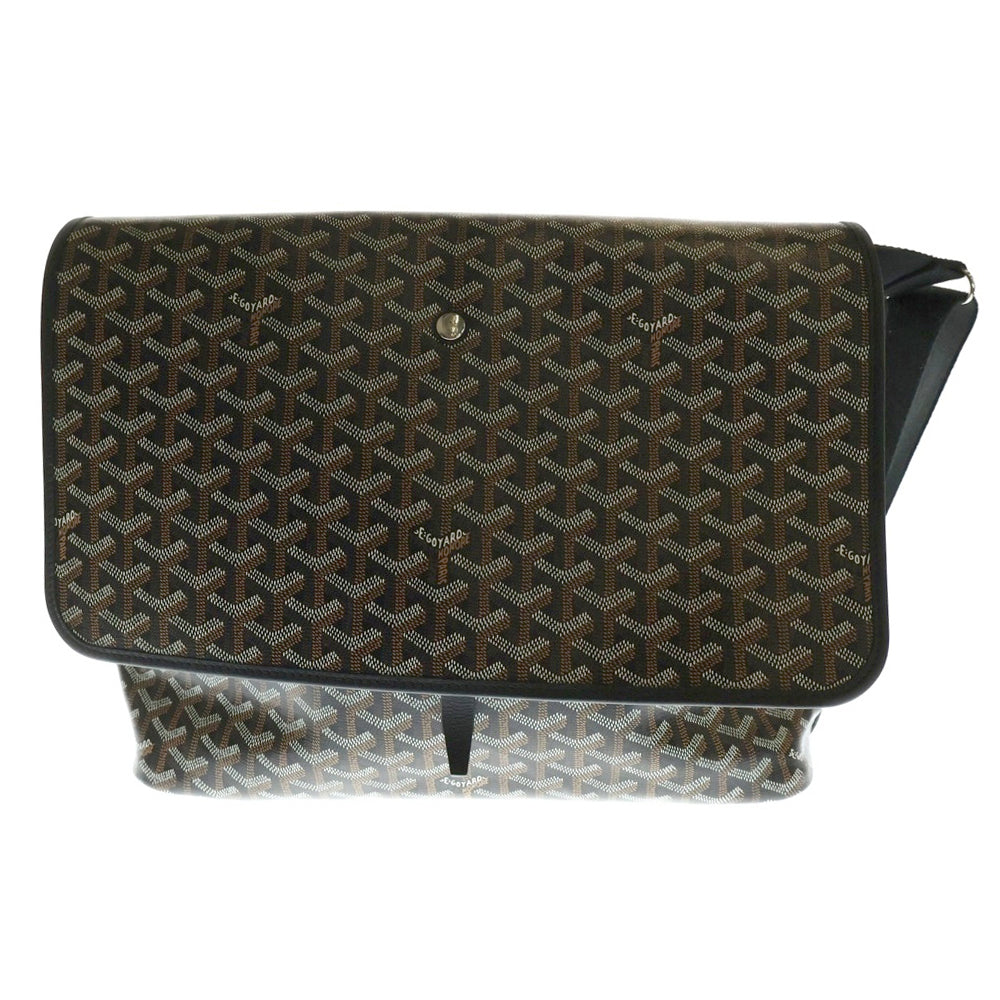 GOYARD(ゴヤール) MESSAGER CAPETIEN MM NOIR カペシエンMM メッセンジャー ショルダーバッグ ブラック/ブラウン CAPETIMMLTY01CG01P