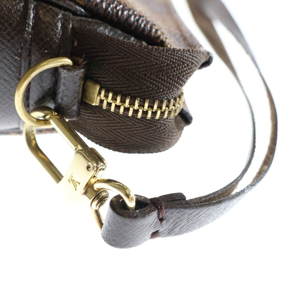 LOUIS VUITTON(ルイヴィトン) ダミエ トゥルース メイクアップ ハンドポーチ ブラウン レディース N51982 NO0958