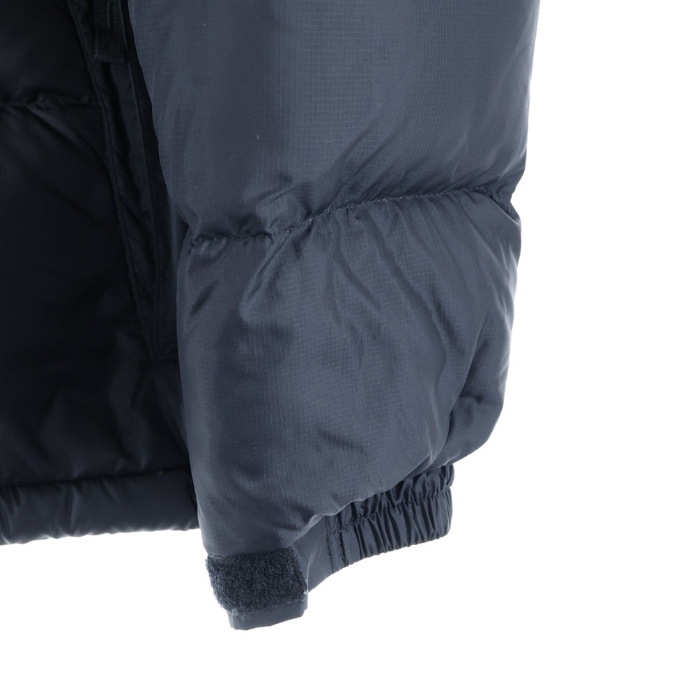 THE NORTH FACE(ザノースフェイス) SHORT NUPTSE JACKET ショート ヌプシ 胸ロゴデザイン ジップアップ ダウンジャケット レディース ブラック NDW92232