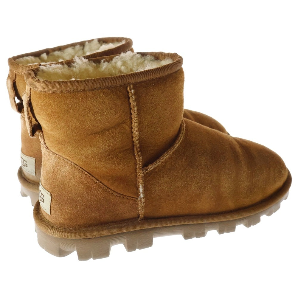 UGG(アグ) ESSENTIAL MINI エッセンシャル ミニ ムートン ブーツ レディース ブラウン W/1016063