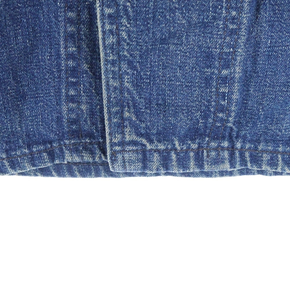VINTAGE(ヴィンテージ) 50S VINTAGE US NAVY ユーエスネイビー ショールカラー ヘチマ襟 ヴィンテージ デニムカバーオール ジャケット インディゴ