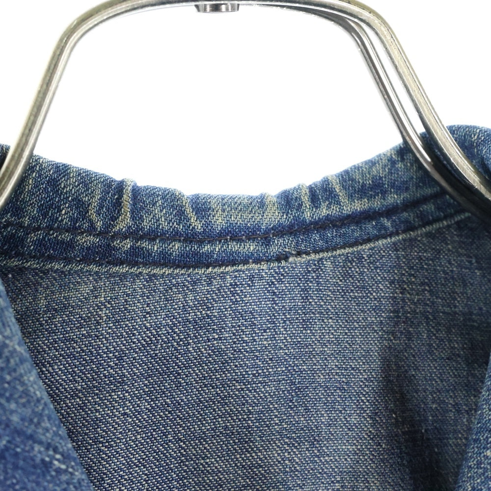 VINTAGE(ヴィンテージ) 50S VINTAGE US NAVY ユーエスネイビー ショールカラー ヘチマ襟 ヴィンテージ デニムカバーオール ジャケット インディゴ