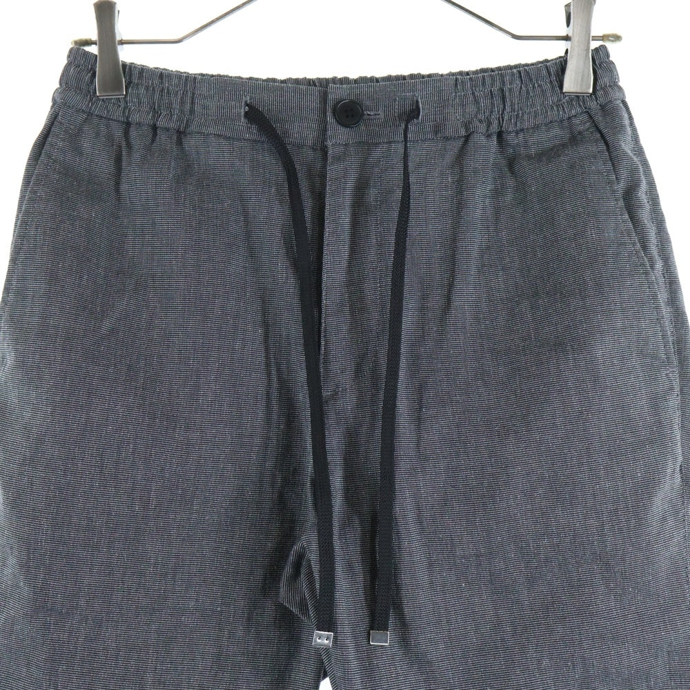 BEAUTY&YOUTH UNITED ARROWS(ビューティーアンドユースユナイテッドアローズ) リブ付き ジッパーフライ ロングパンツ グレー