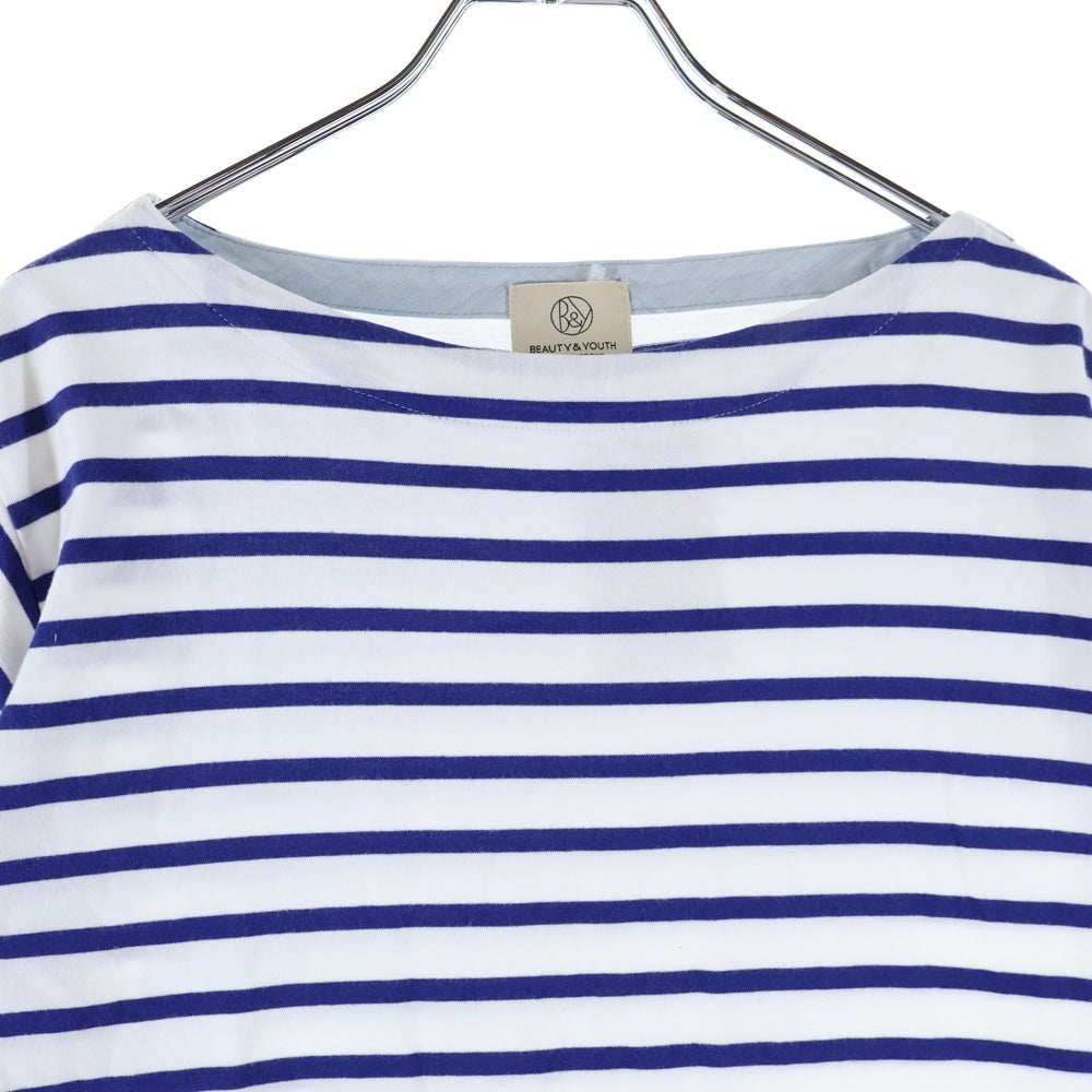 BEAUTY&YOUTH UNITED ARROWS(ビューティーアンドユースユナイテッドアローズ) ボーダー 半袖Tシャツ カットソー レディース ホワイト/ブルー