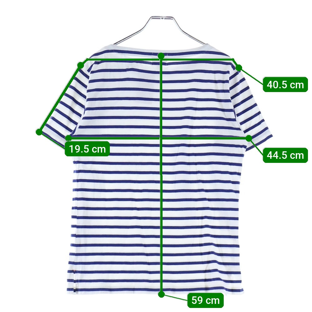 BEAUTY&YOUTH UNITED ARROWS(ビューティーアンドユースユナイテッドアローズ) ボーダー 半袖Tシャツ カットソー レディース ホワイト/ブルー