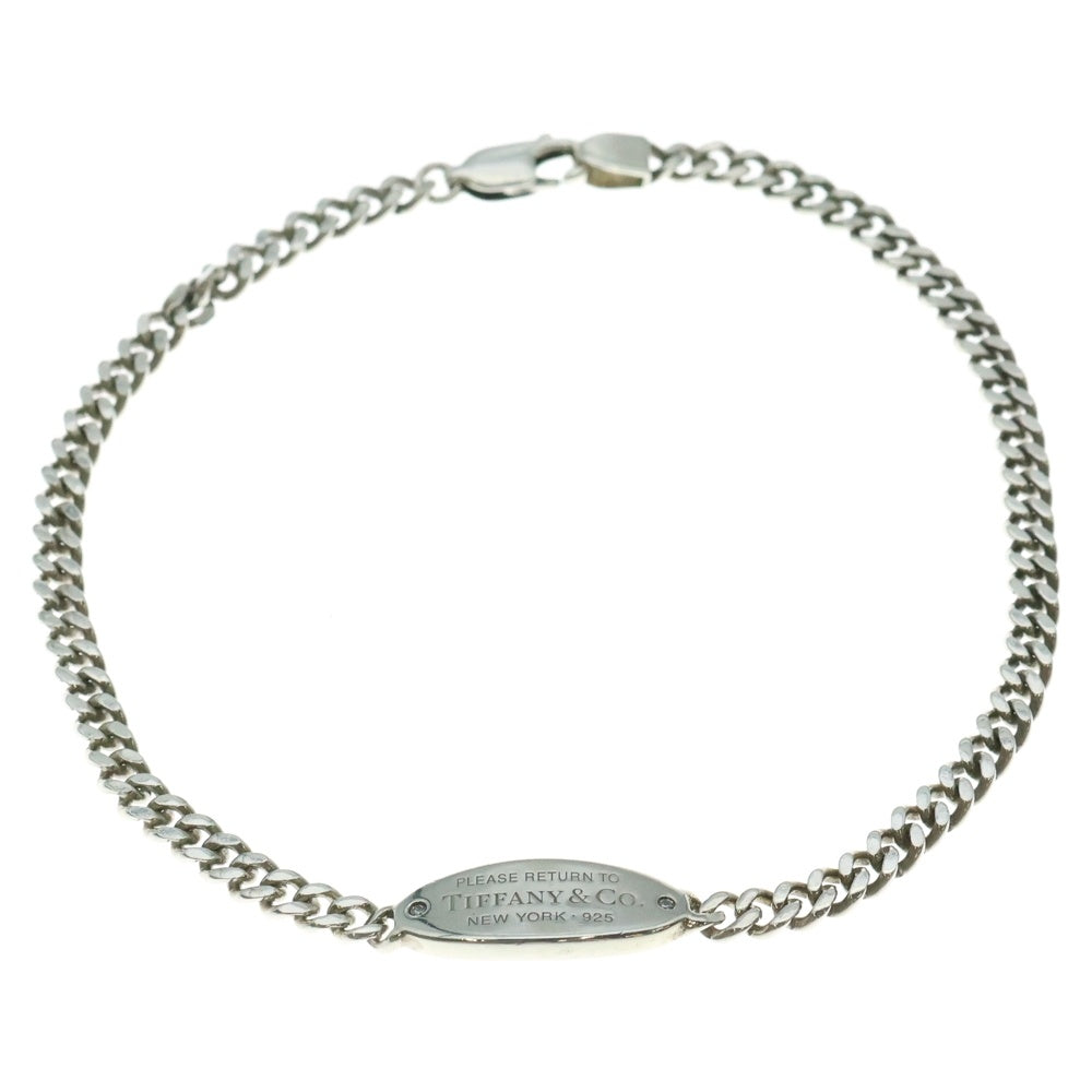 TIFFANY&Co(ティファニー) リターントゥティファニー オーバル ID ブレスレット シルバー