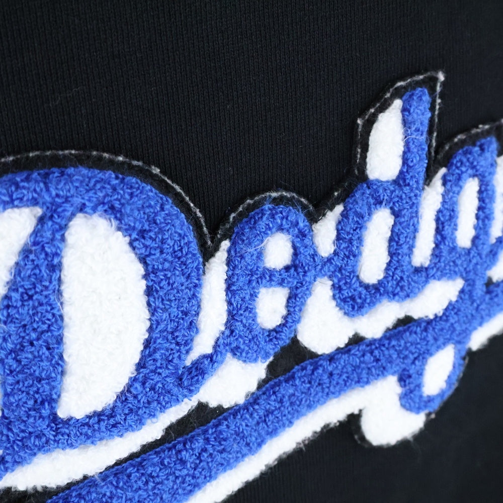 KITH(キス) ×LOSANGELES DODGERS ロサンゼルスドジャース スネークボックスロゴ クルーネック スウェット トレーナー ブラック KH2456