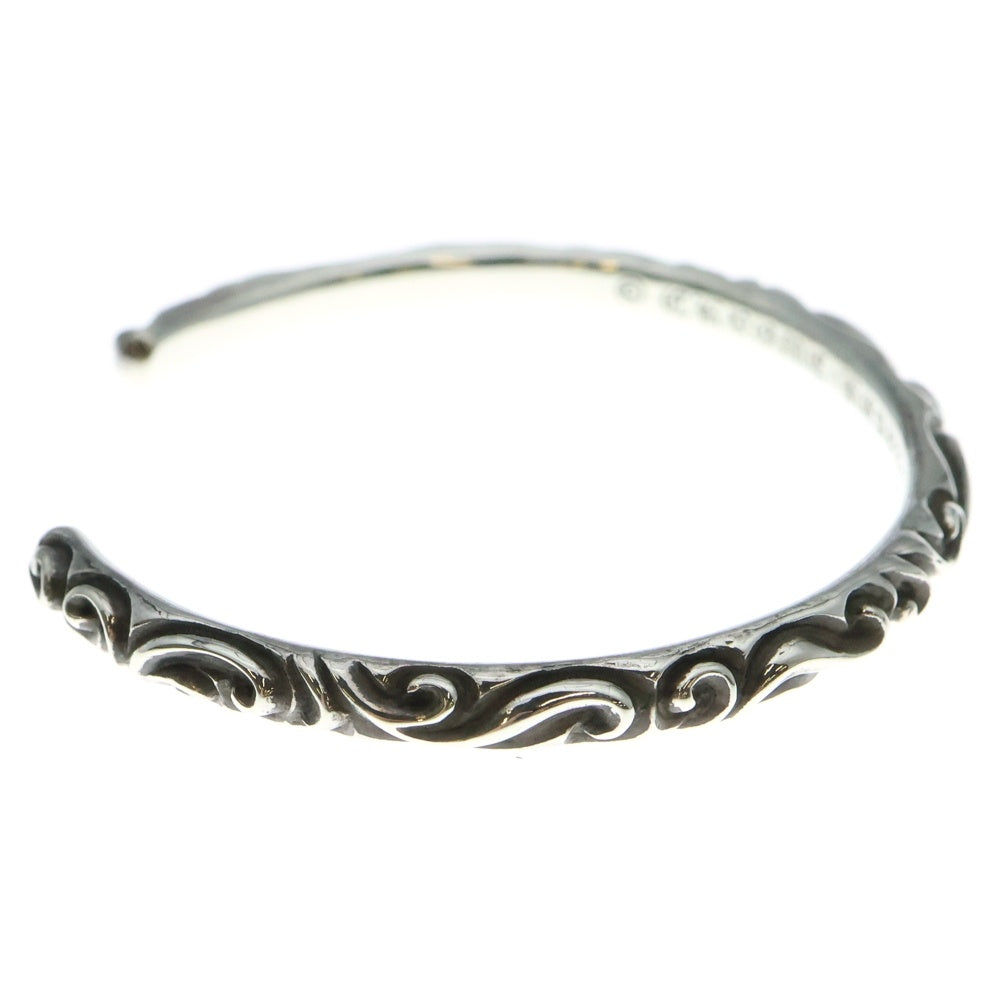 CHROME HEARTS(クロムハーツ) BANGLE SCROLL スクロールバンドバングル ブレスレット シルバー BCA127
