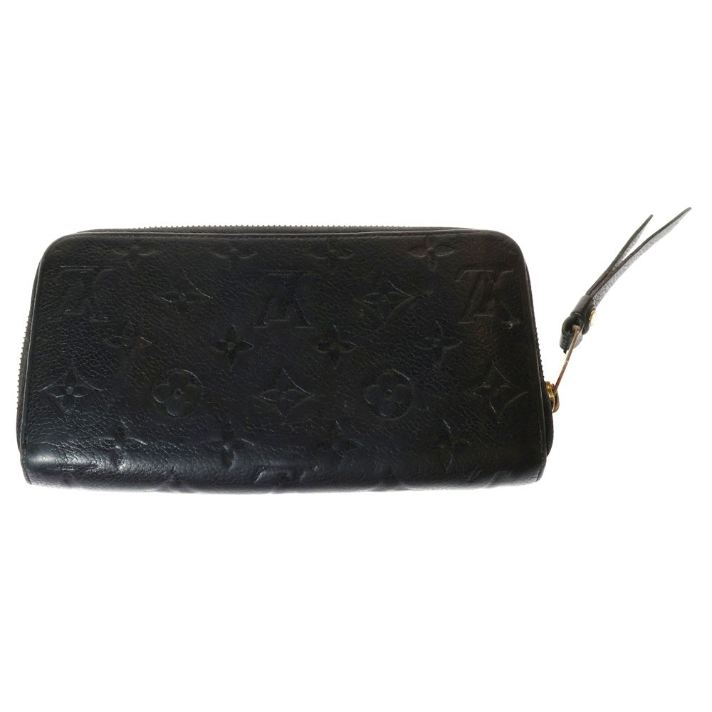 LOUIS VUITTON(ルイヴィトン) ジッピー ウォレット モノグラム アンプラント ラウンドファスナー 長財布 ブラック M61864 TN0186