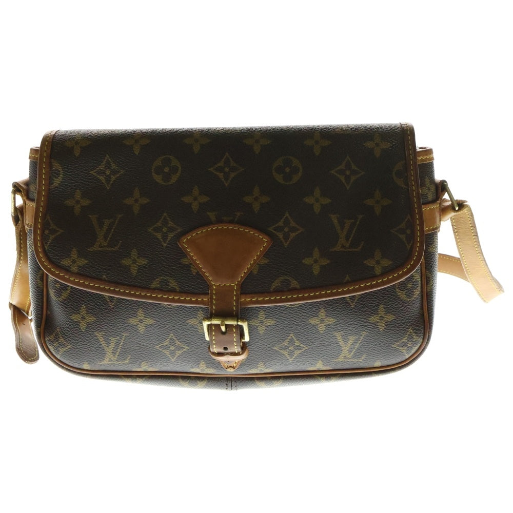 LOUIS VUITTON(ルイヴィトン) ソローニュ モノグラム PVC ショルダー バッグ ブラウン M42250 SL0051