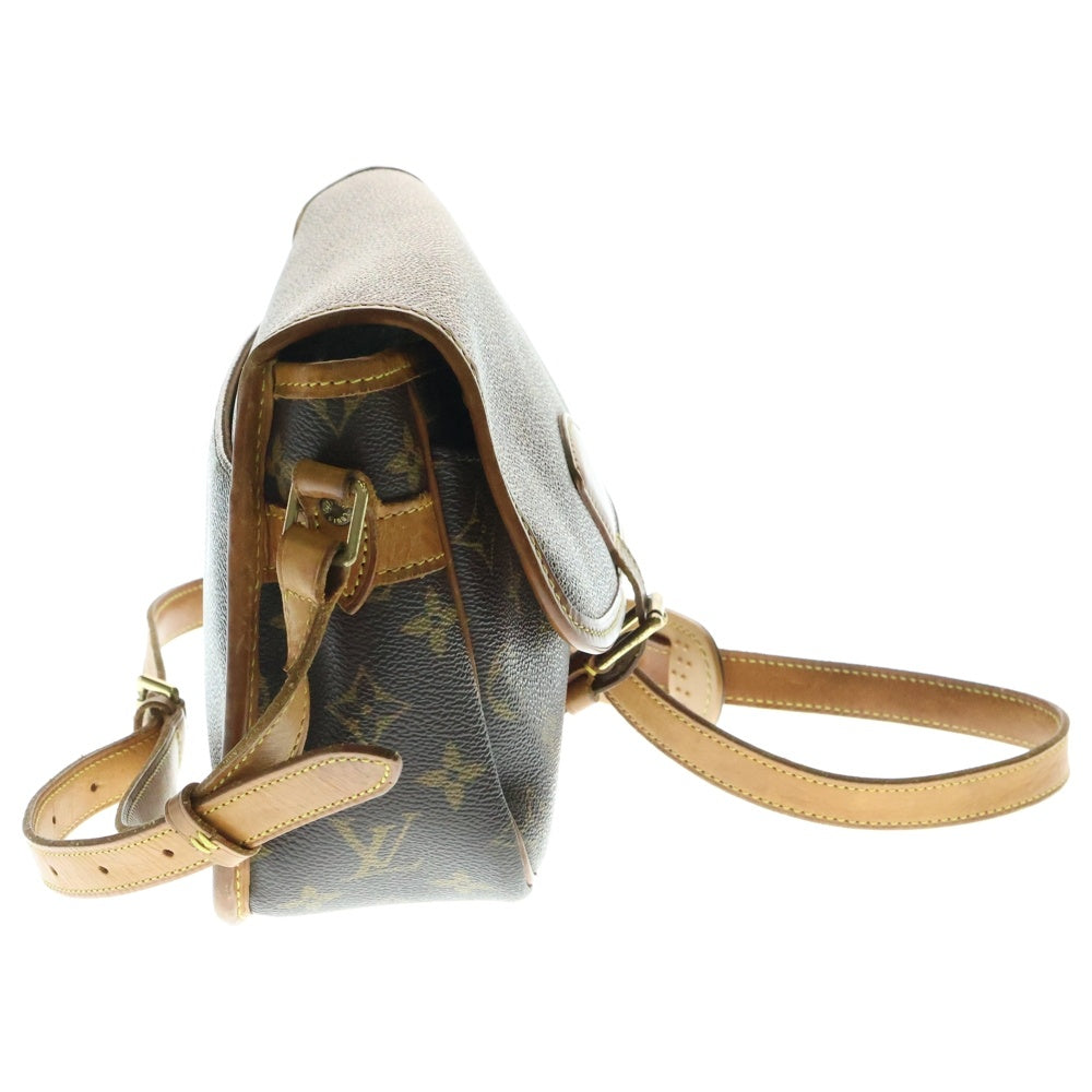 LOUIS VUITTON(ルイヴィトン) ソローニュ モノグラム PVC ショルダー バッグ ブラウン M42250 SL0051