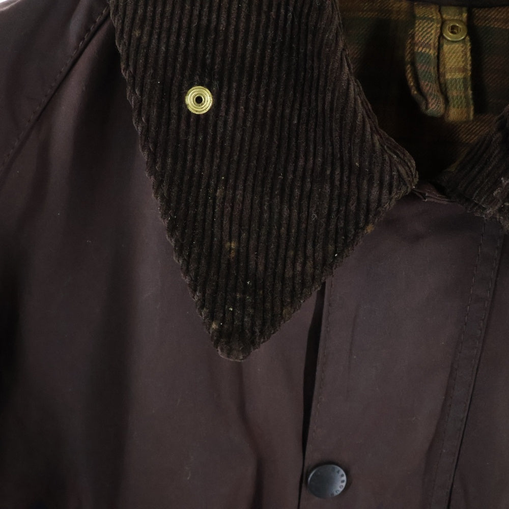 Barbour(バブアー) BEDALE JACKET ビデイル マルチポケット ジップアップ オイルジャケット ブラウン A103