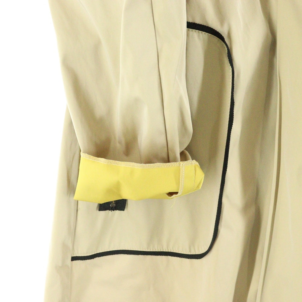 LANVIN en Bleu(ランバンオンブルー) コットン ロング スプリングコート ブラウン レディース 3616103