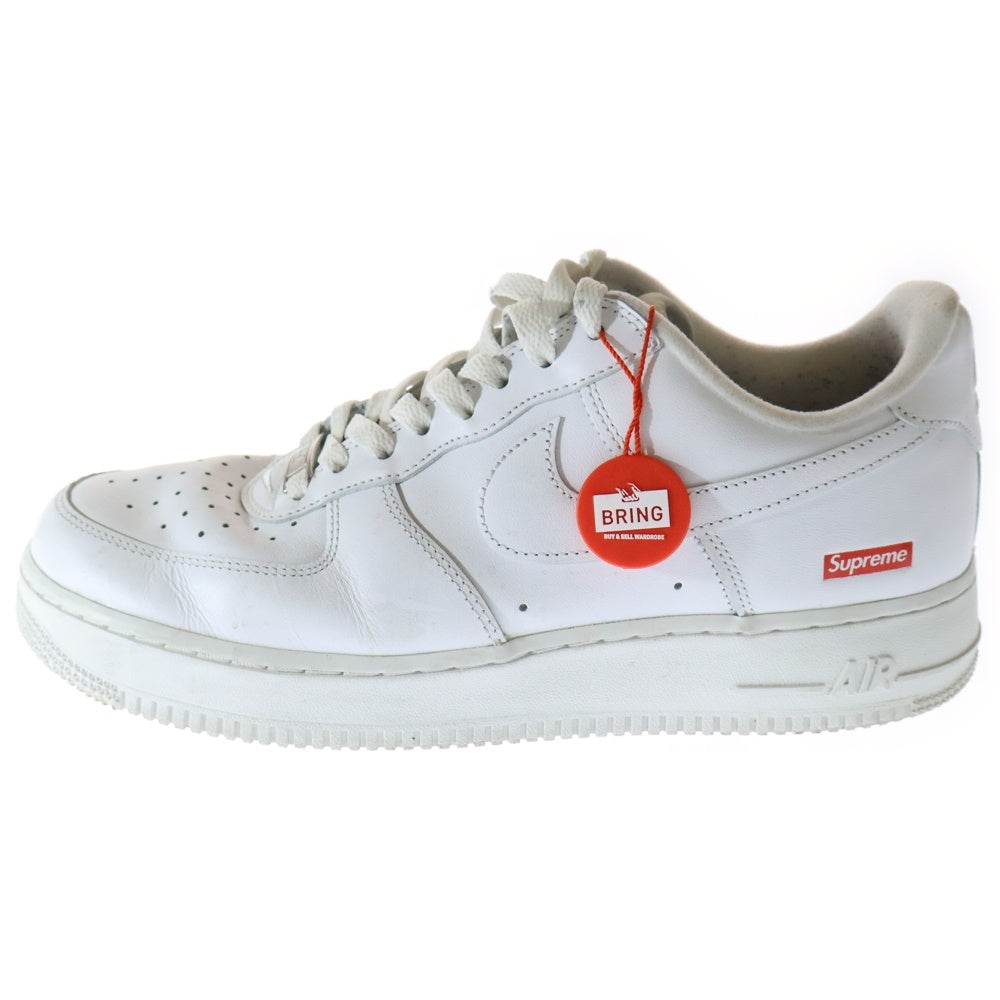 NIKE(ナイキ) ×SUPREME AIR FORCE 1 LOW シュプリーム エアフォース ローカットスニーカー ホワイト US9/27cm CU9225-100
