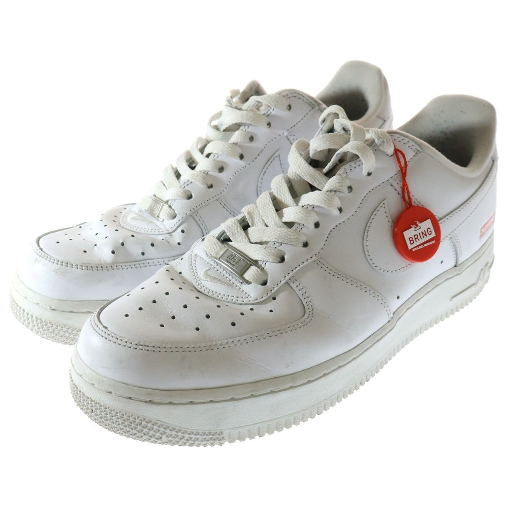 NIKE(ナイキ) ×SUPREME AIR FORCE 1 LOW シュプリーム エアフォース ローカットスニーカー ホワイト US9/27cm CU9225-100