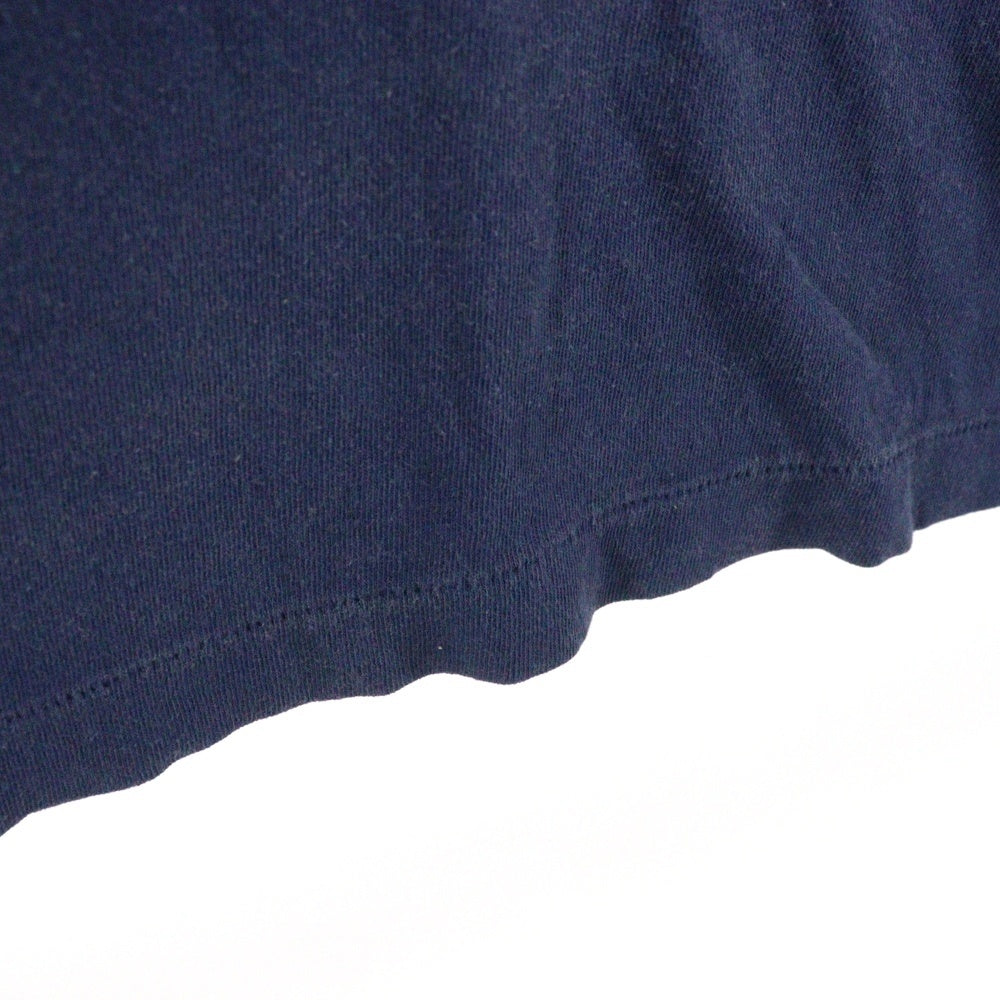 SAINT MICHAEL(セントマイケル) 24AW PLUTO SS TEE NAVY VINTAGE加工 アニメーションプリント クルーネック 半袖Tシャツ ネイビー SM-YS1-0000-C29