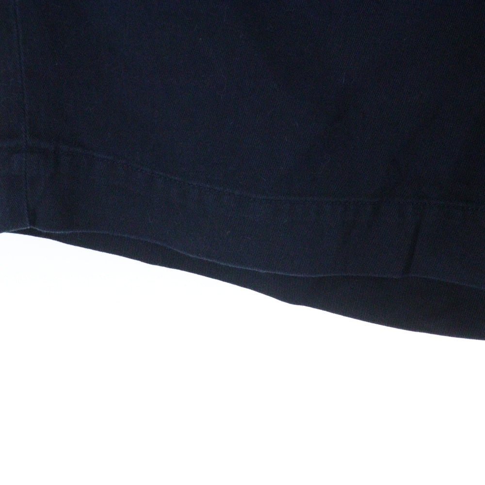 POLO RALPH LAUREN(ポロラルフローレン) 22SS BEAMS別注 ロゴ刺繍 2タック コットンハーフパンツ ショーツ ネイビー 11-25-2324-770-79-22
