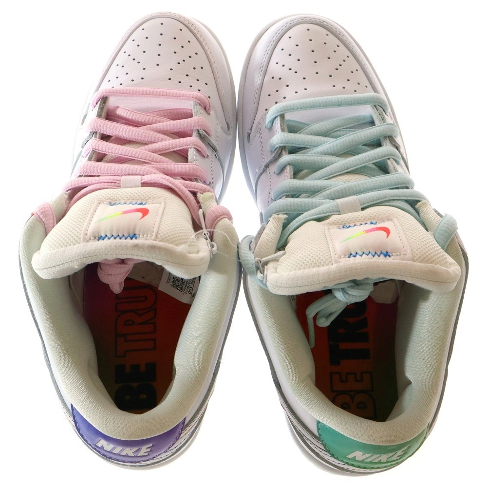 NIKE SB(ナイキエスビー) DUNK LOW BE TRUE ダンク ビートゥルー ローカットスニーカー ホワイト US7.5/25.5cm DR4876-100