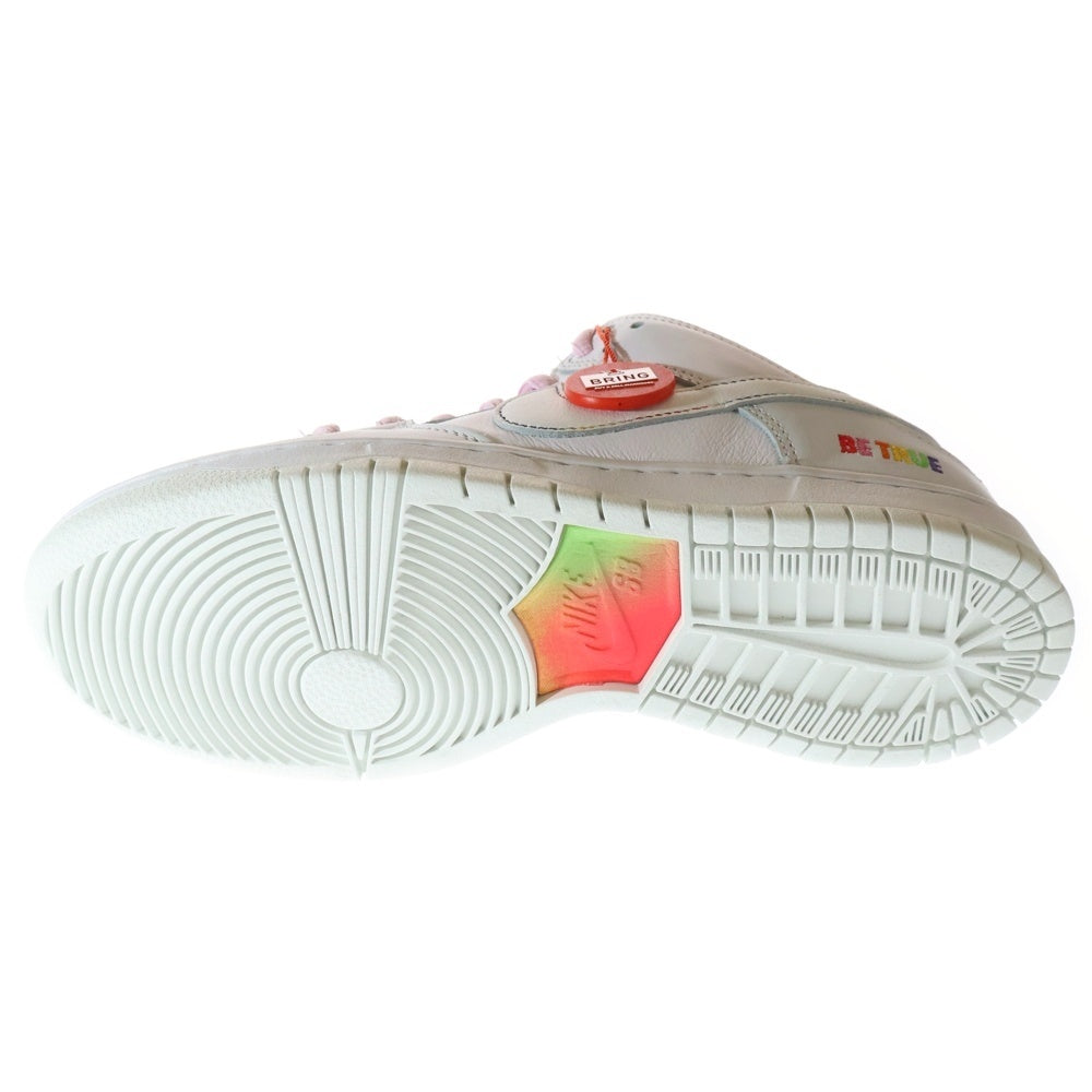 NIKE SB(ナイキエスビー) DUNK LOW BE TRUE ダンク ビートゥルー ローカットスニーカー ホワイト US7.5/25.5cm DR4876-100