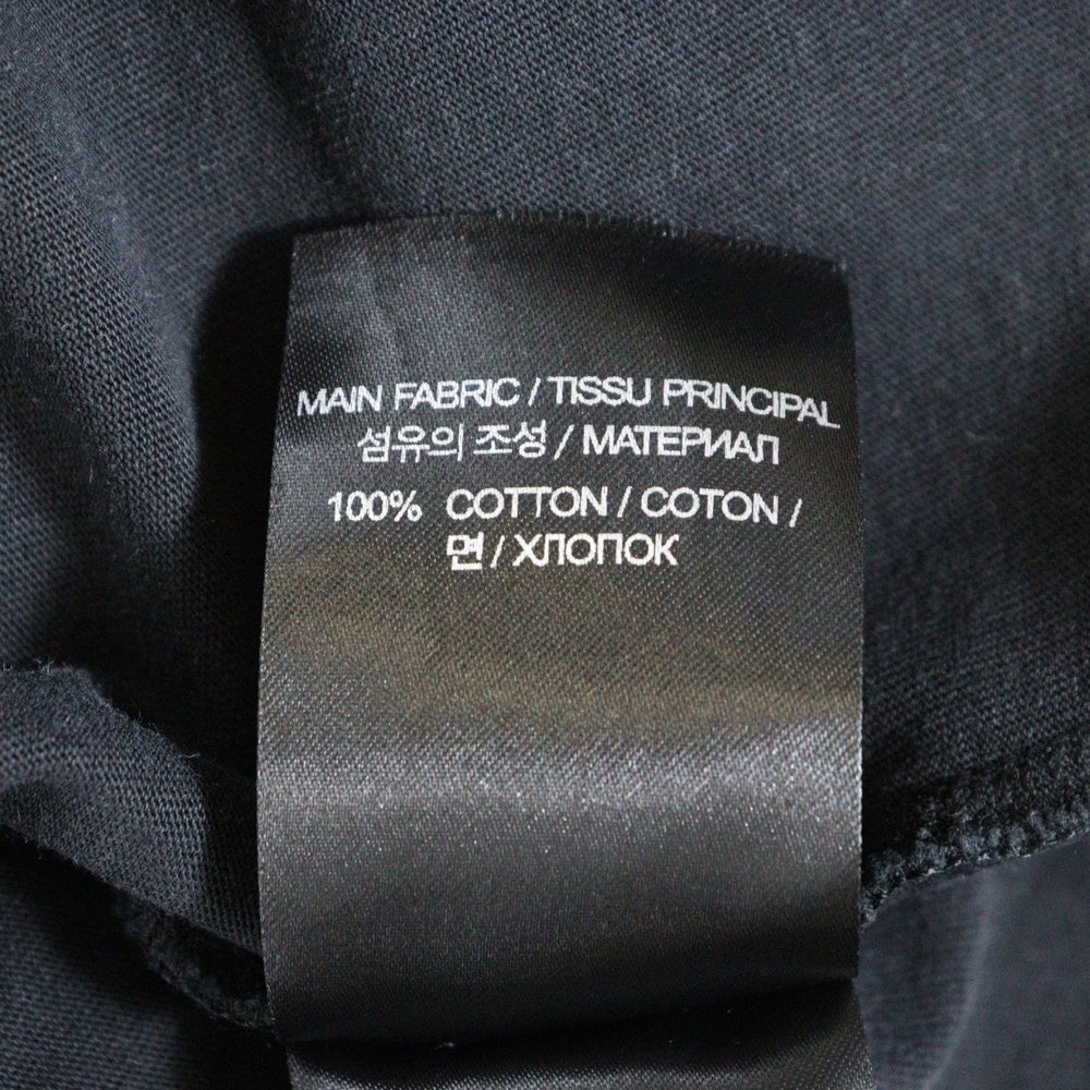 VETEMENTS(ヴェトモン) XXXL PARIS LOGO T-SHIRT フロントパリスロゴ オーバーサイズ クルーネック 半袖Tシャツ カットソー ブラック UE64TR370B