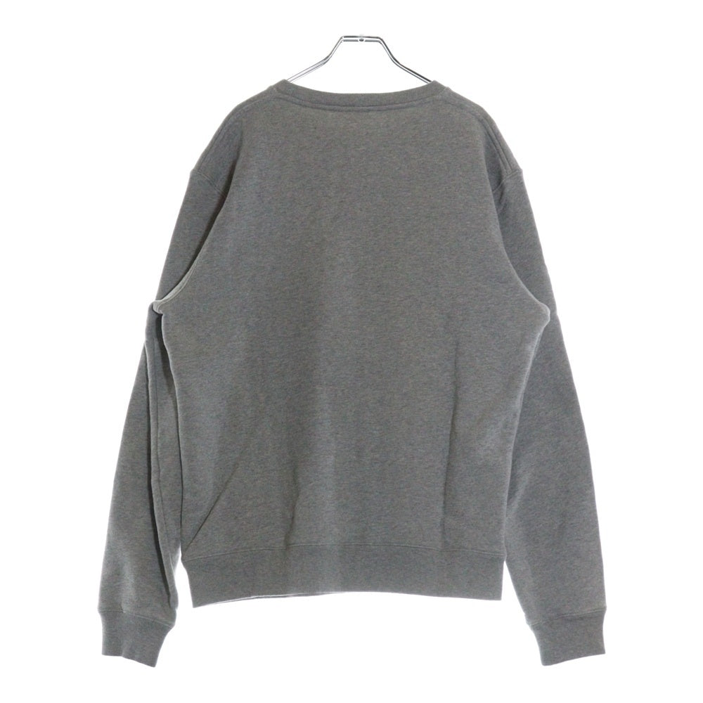 LOEWE(ロエベ) REGULAR FIT SWEATSHIRT フロントロゴ レギュラーフィット クルーネック スウェット トレーナー グレー H526Y24J26