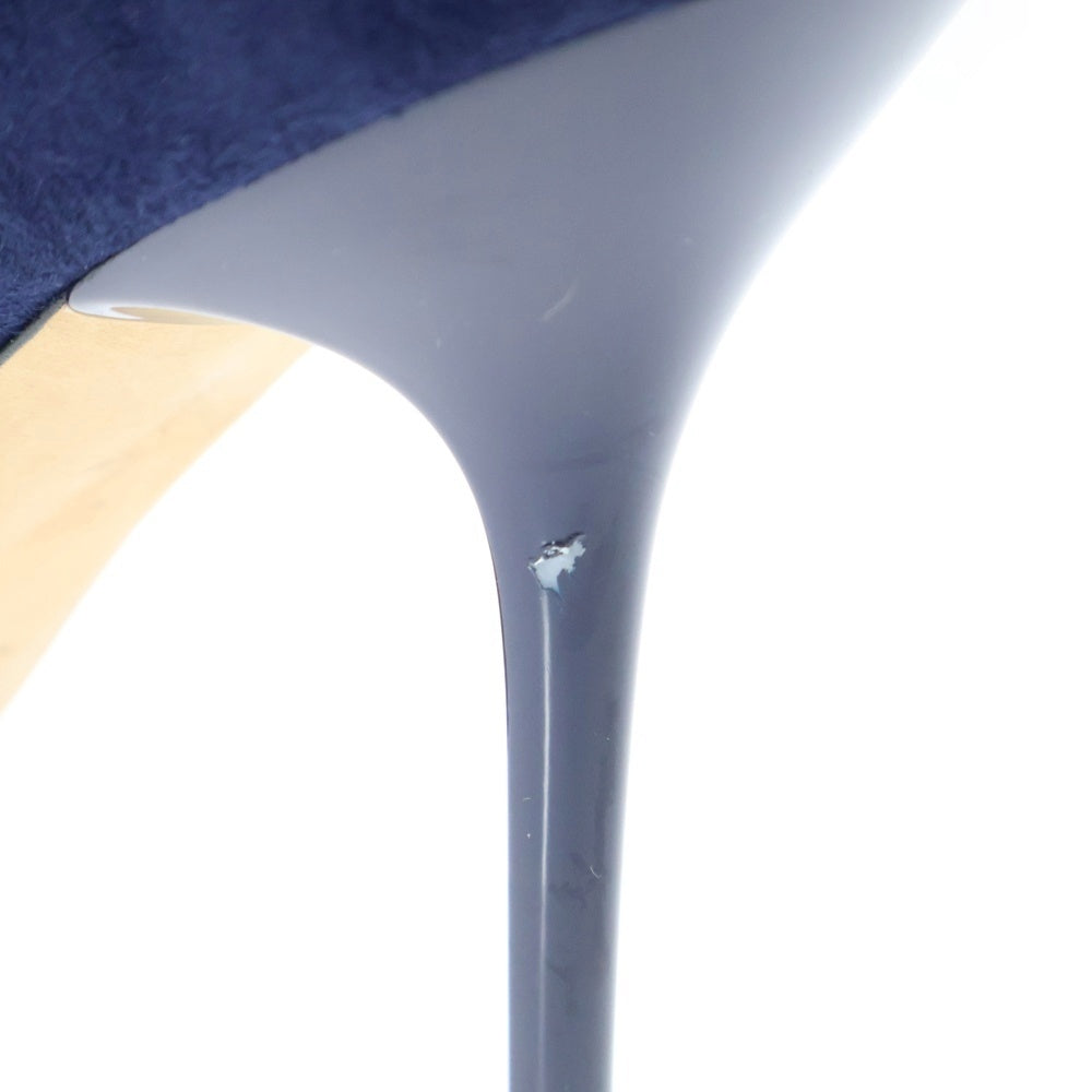 JIMMY CHOO(ジミーチュウ) AGNES アグネス ポインテッドトゥ スウェード ハイヒール パンプス レディース ブルー