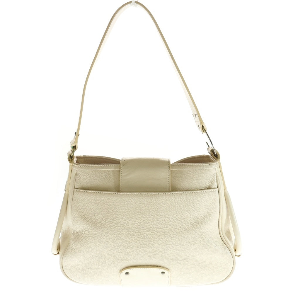 Chloe(クロエ) ロゴ刻印 C金具 レザーハンドバック レディース ピンクベージュ