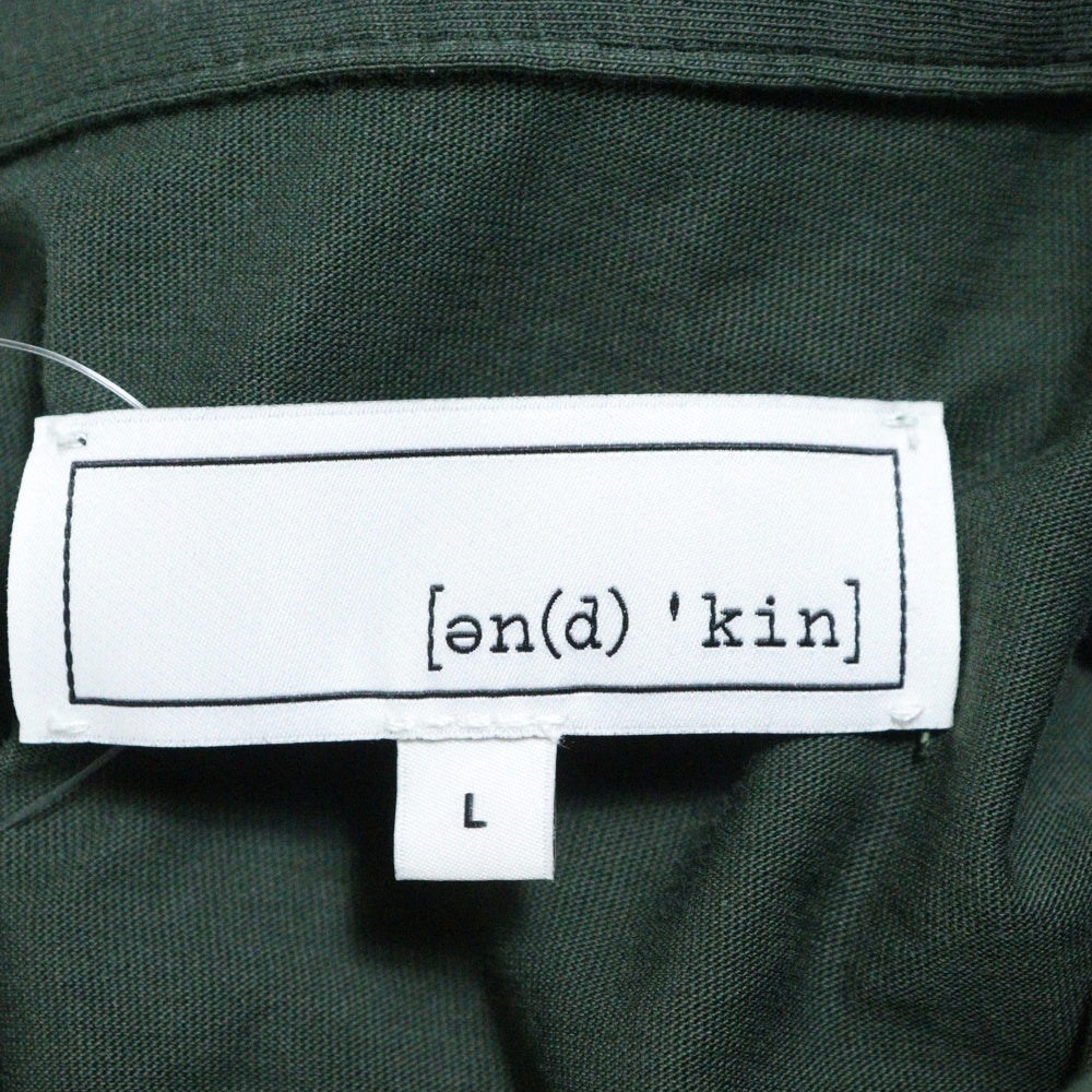 KITH(キス) 25SS &KIN PIMA JERSEY SHORT SLEEVE HEATHROW POLO ピマジャージー ヒースロー 半袖ポロシャツ グリーン KHM033511