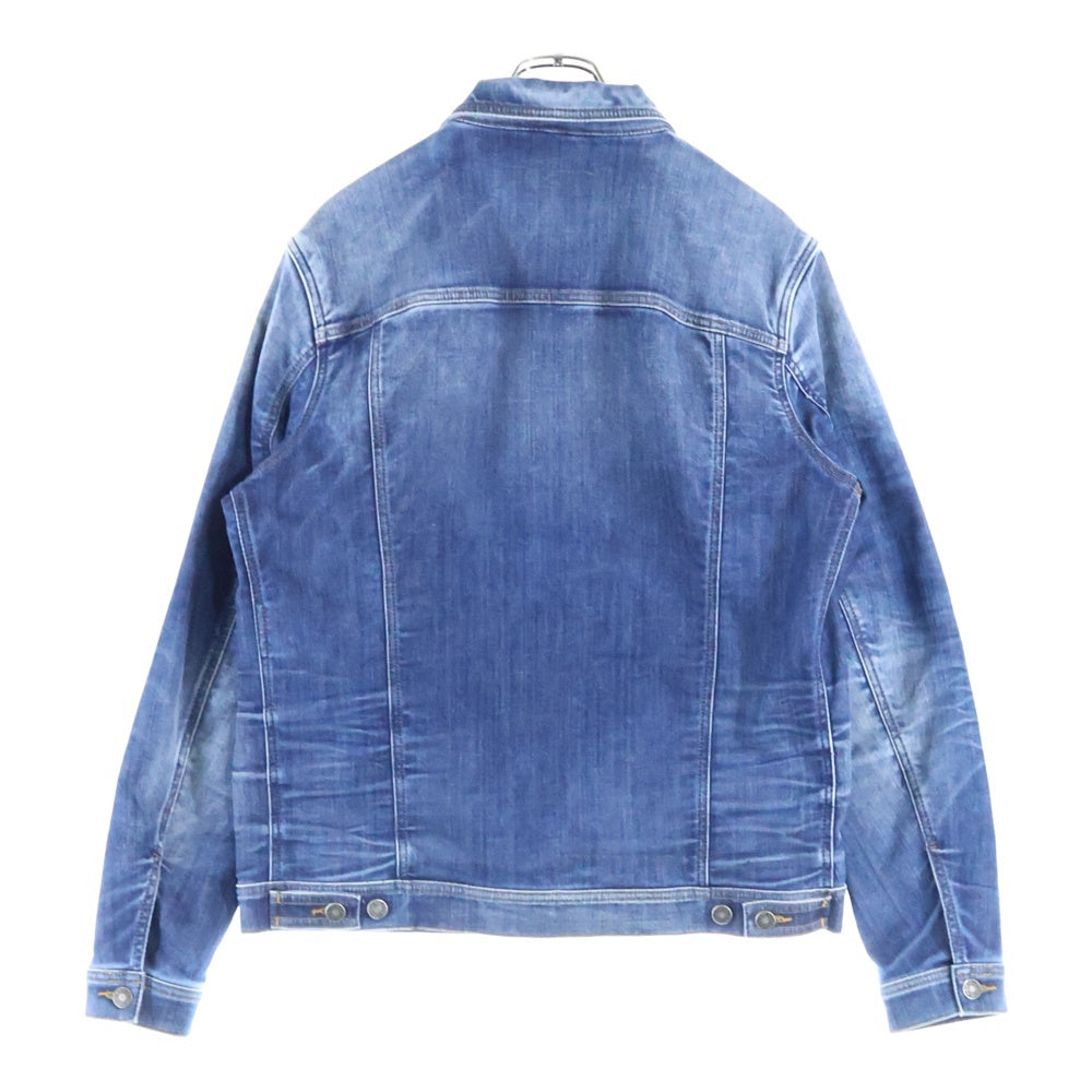 DIESEL(ディーゼル) NHILL-TW JOGG JEANS コットンストレッチ デニム トラッカージャケット インディゴ 00SYH7