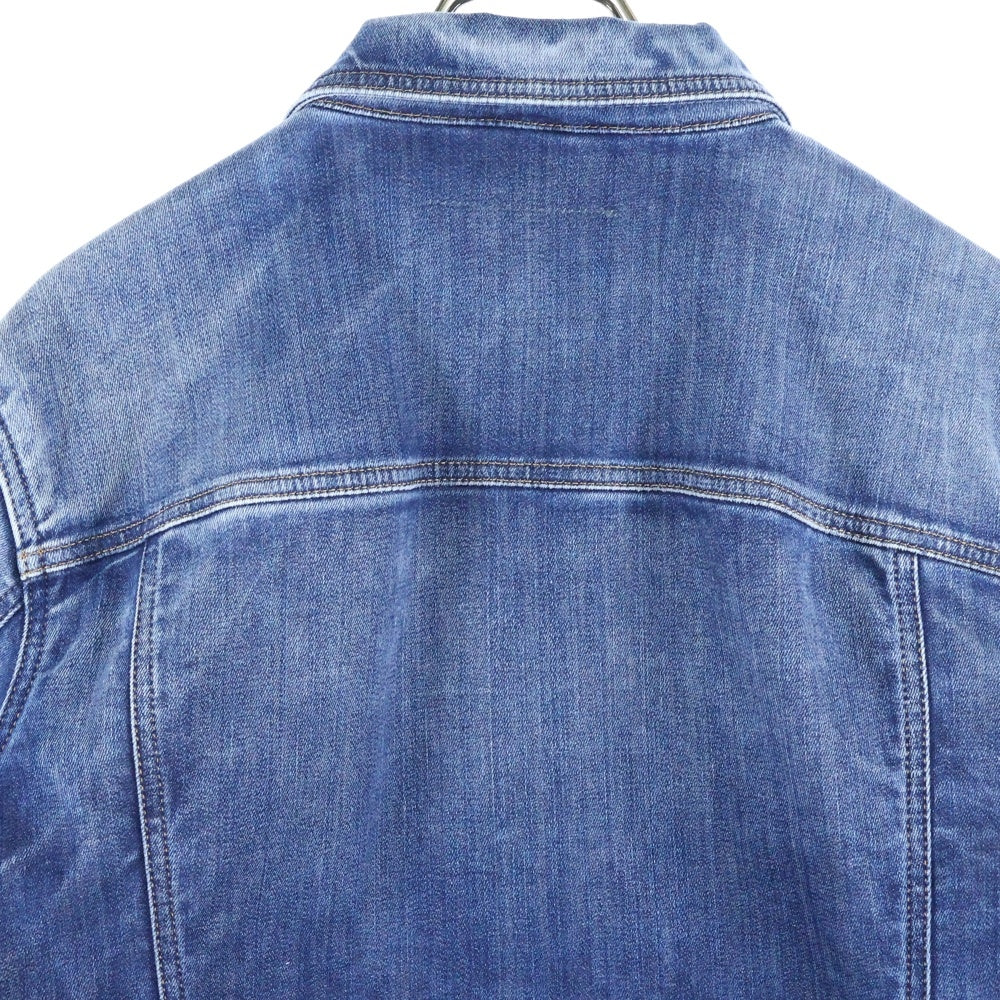 DIESEL(ディーゼル) NHILL-TW JOGG JEANS コットンストレッチ デニム トラッカージャケット インディゴ 00SYH7