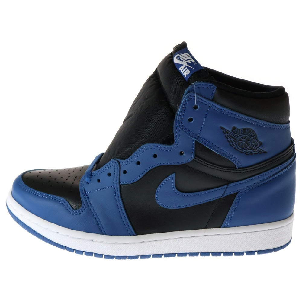 NIKE(ナイキ) AIR JORDAN 1 RETRO HIGH OG DARK MARINA BLUE エアジョーダン レトロ ダークマリーナブルー ハイカットスニーカー ブルー/ブラック US8.5/26.5cm 555088-404