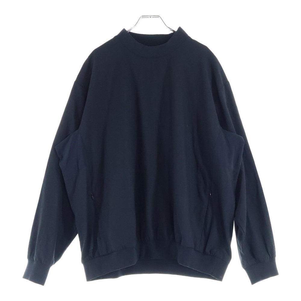 SOPHNET.(ソフネット) 22AW ×GRAMICCI BINCHOTAN CREW TOP 備長炭 ウール混 長袖クルーネックネックプルオーバートップ ブラック SOPH-222090