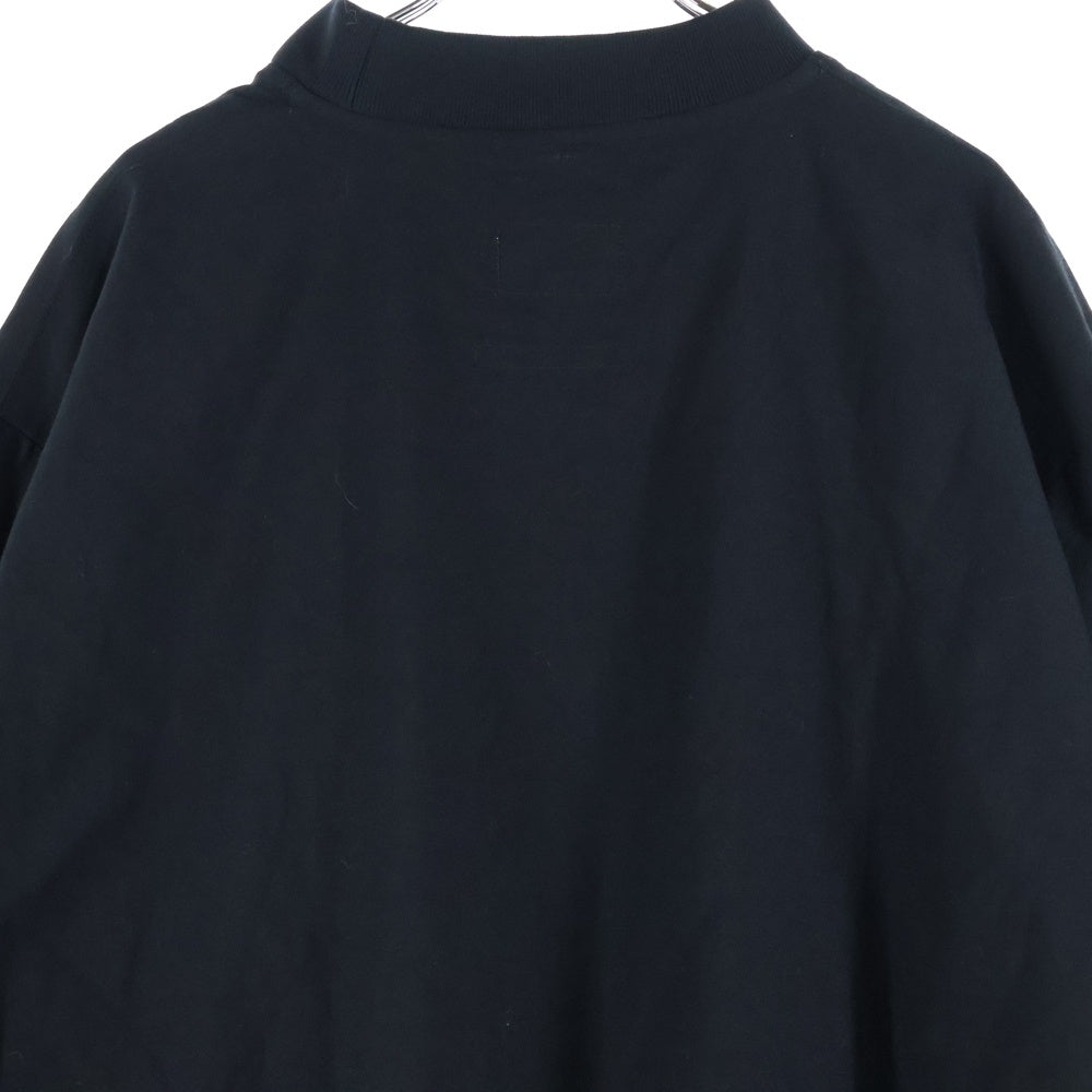 SOPHNET.(ソフネット) 22AW ×GRAMICCI BINCHOTAN CREW TOP 備長炭 ウール混 長袖クルーネックネックプルオーバートップ ブラック SOPH-222090