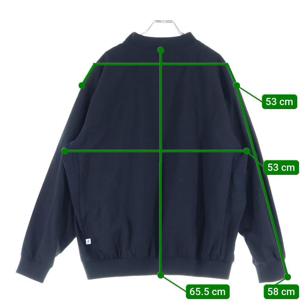 SOPHNET.(ソフネット) 22AW ×GRAMICCI BINCHOTAN CREW TOP 備長炭 ウール混 長袖クルーネックネックプルオーバートップ ブラック SOPH-222090