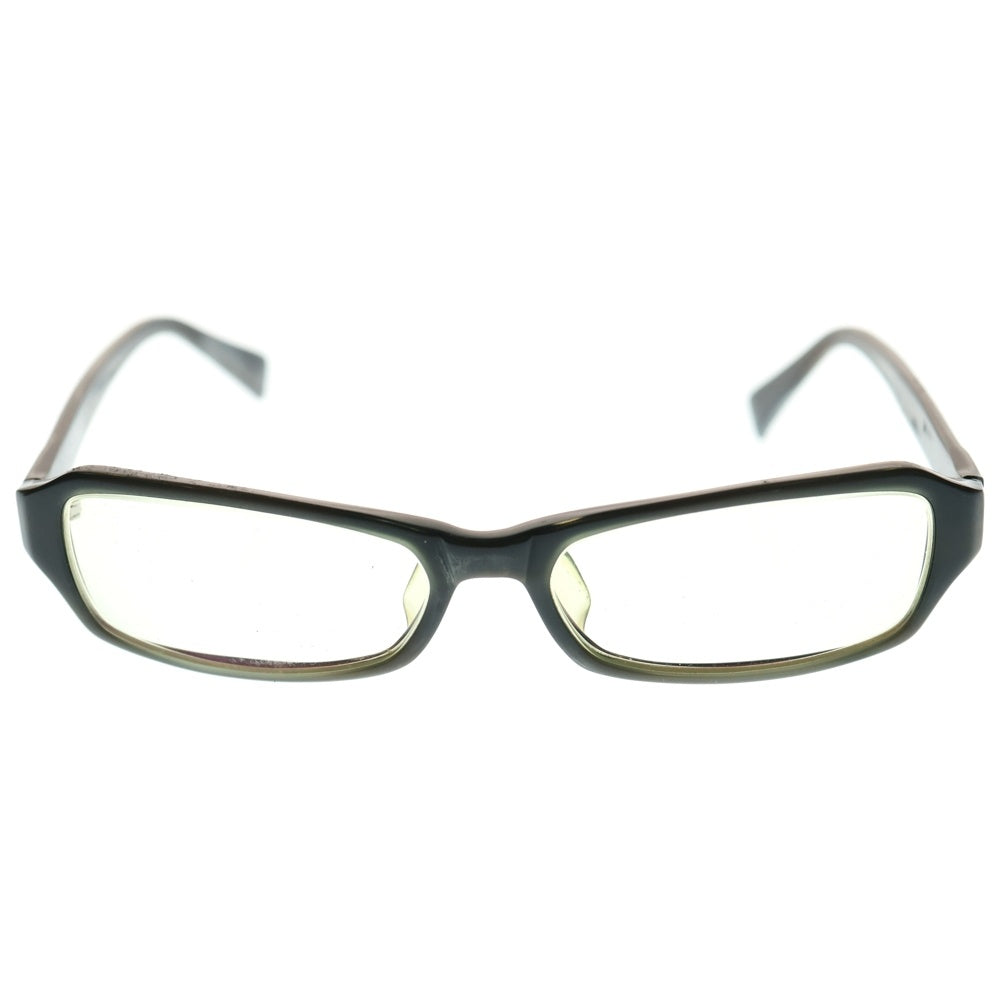 ALOOK(アルク) スクエアフレーム 眼鏡 アイウェア ブラウン