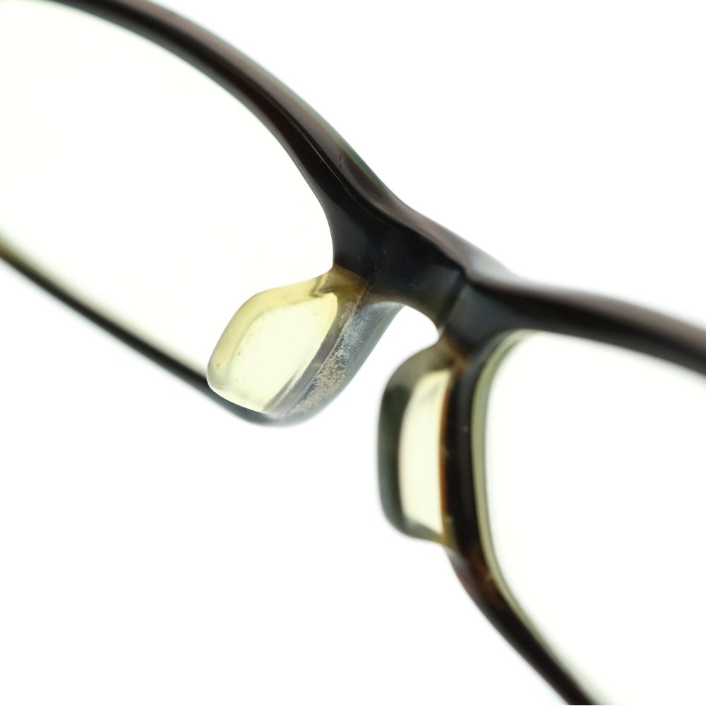 ALOOK(アルク) スクエアフレーム 眼鏡 アイウェア ブラウン