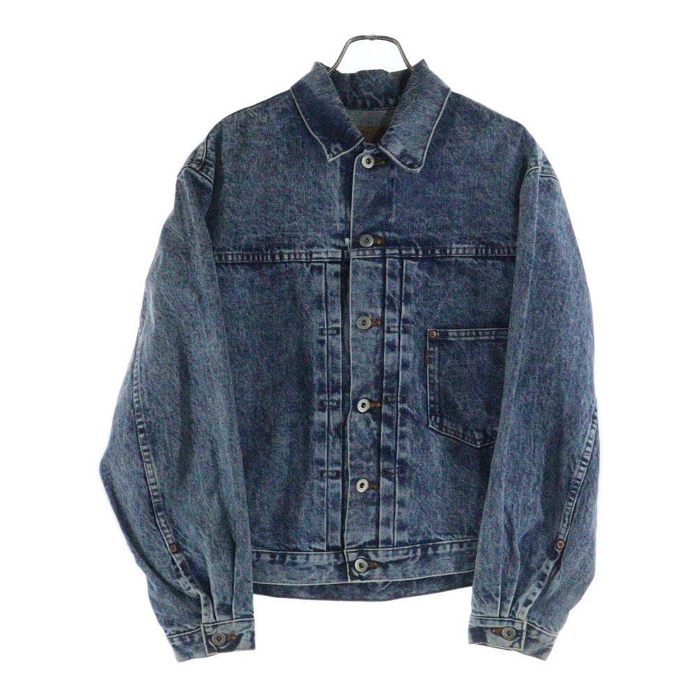 Levi's(リーバイス) 80S VINTAGE 70101XX ヴィンテージ 1stTYPE 大戦復刻 ボタン裏J02 BIGE デニムトラッカージャケット インディゴ J02JT928