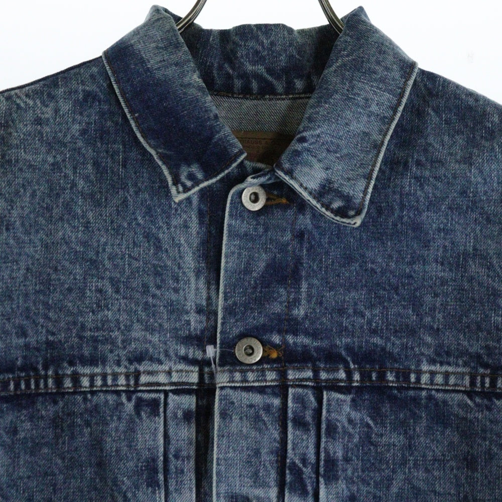 Levi's(リーバイス) 80S VINTAGE 70101XX ヴィンテージ 1stTYPE 大戦復刻 ボタン裏J02 BIGE デニムトラッカージャケット インディゴ J02JT928