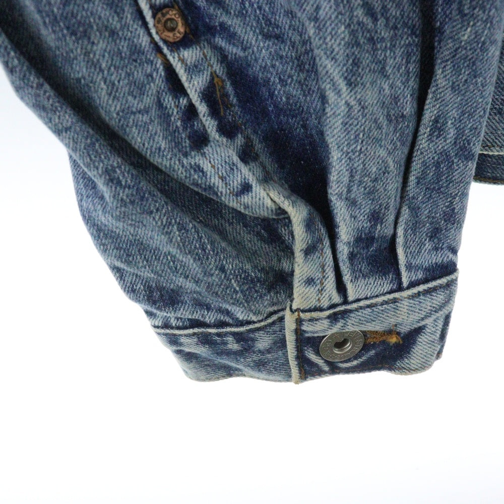Levi's(リーバイス) 80S VINTAGE 70101XX ヴィンテージ 1stTYPE 大戦復刻 ボタン裏J02 BIGE デニムトラッカージャケット インディゴ J02JT928