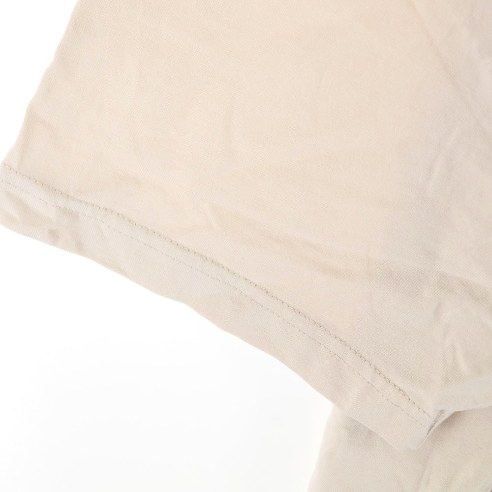 THE NORTH FACE(ザノースフェイス) 両面ロゴプリント クルーネック 半袖Tシャツ カットソー ベージュ NT7UM20D