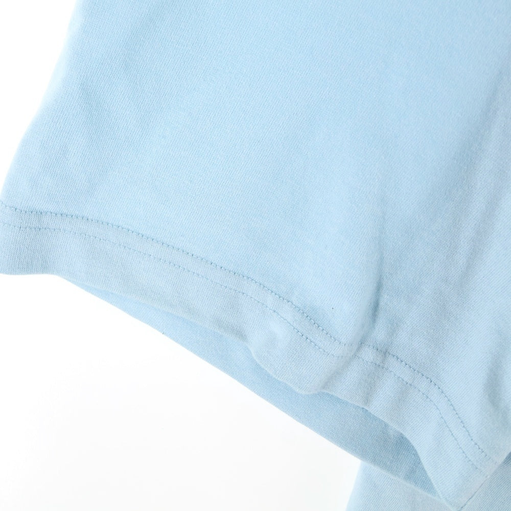 THE NORTH FACE(ザノースフェイス) バックグラフィックプリント ロゴ クルーネック 半袖Tシャツ カットソー ブルー NT7UM13L