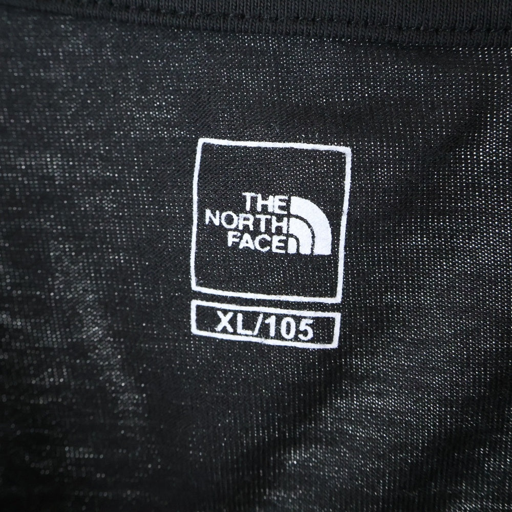 THE NORTH FACE(ザノースフェイス) 両面ロゴプリント クルーネック 半袖Tシャツ カットソー ブラック NT7UP47A