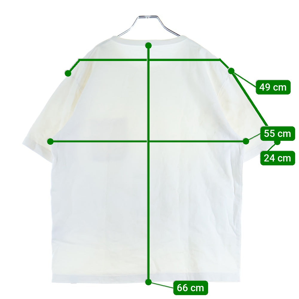 WORK NOT WORK(ワークノットワーク) スーパーヘビーウェイト ポケット 半袖Tシャツ カットソー ホワイト UW75-11U047