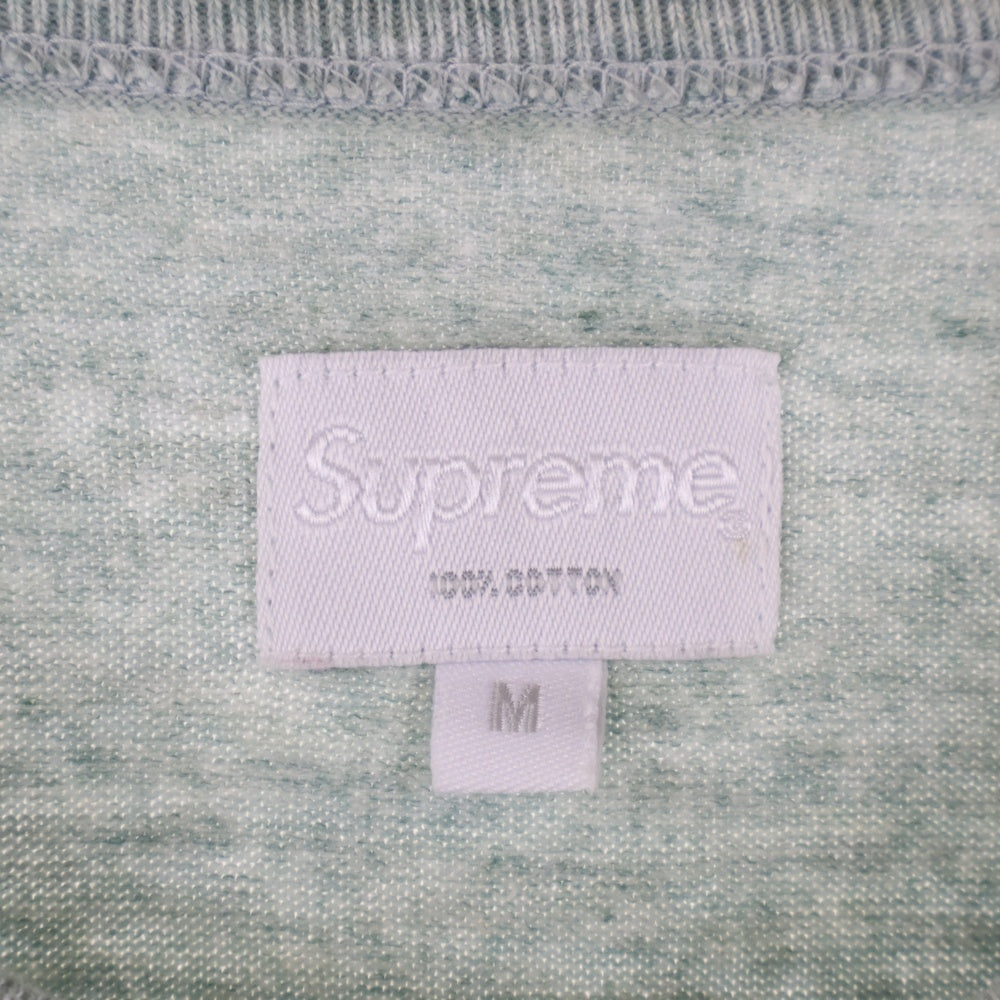 SUPREME(シュプリーム) 09AW ×Disney Mickey Mouse Tee ディズニー ミッキーマウス クルーネック コットン 半袖Tシャツ カットソー グリーン