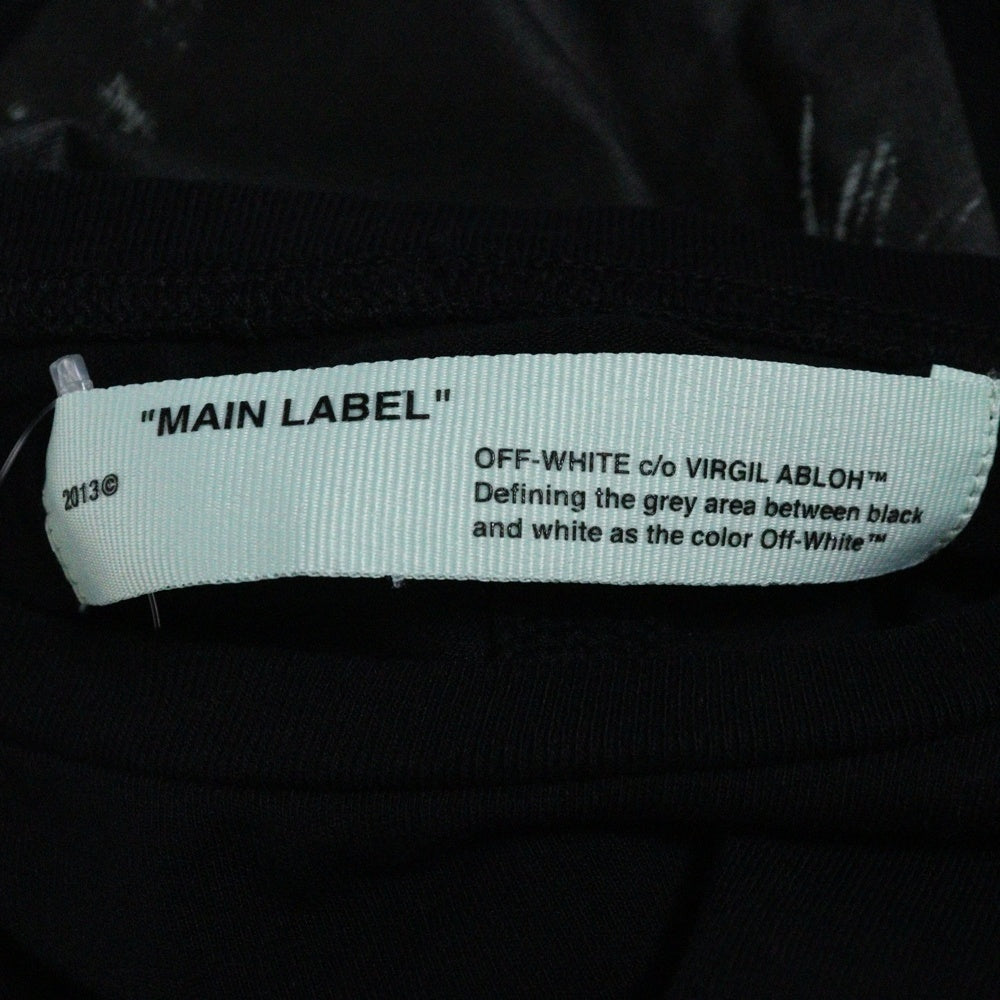 OFF-WHITE(オフホワイト) 19SS MONNALISA S S OVER TEE モナリザ バックプリント オーバーサイズ半袖Tシャツ カットソー ブラック OMAA038S19185005