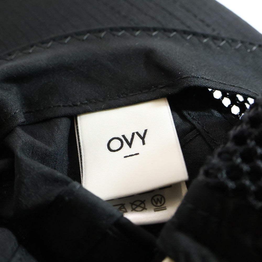 NO BRAND(ノーブランド) OVY Cordura Nylon Combination Jet Cap オヴィー コーデュラ ナイロン ジェットキャップ 帽子 ブラック