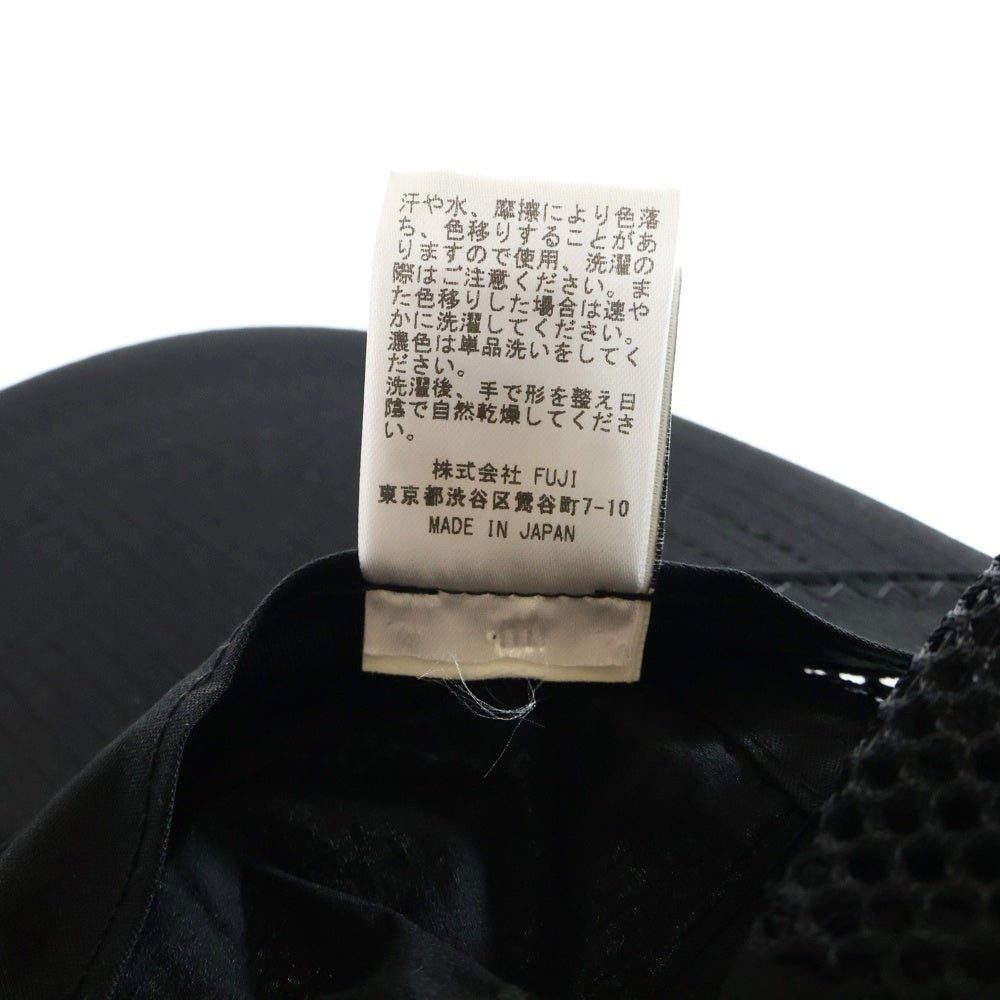 NO BRAND(ノーブランド) OVY Cordura Nylon Combination Jet Cap オヴィー コーデュラ ナイロン ジェットキャップ 帽子 ブラック
