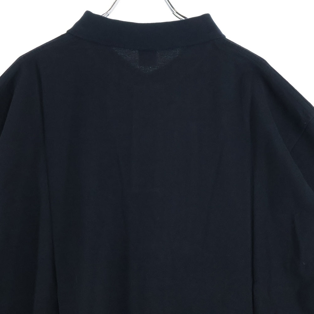 OVY(オヴィー) Standard Seed Stitch Polo オヴィー スタンダードシードステッチ 半袖ポロシャツ ブラック